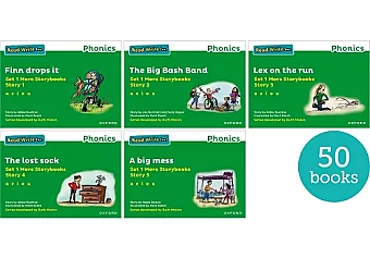 Read Write Inc. Phonics: Green Set 1 More Storybooks (Pack of 50) cover