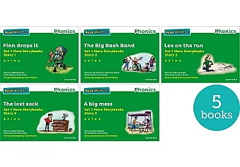 Read Write Inc. Phonics: Green Set 1 More Storybooks (Mixed Pack of 5) cover