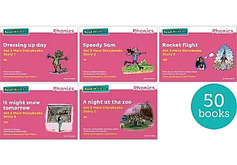 Read Write Inc. Phonics: Pink Set 3 More Storybooks (Pack of 50) cover