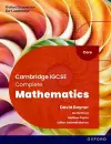 Cambridge IGCSE Complete Mathematics Core: Student Book Sixth Edition cover