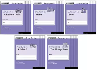 Read Write Inc. Comprehension: Modules 11-15 Class Pack of 50 (10 of each title) cover