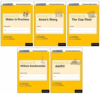Read Write Inc. Comprehension: Modules 16-20 Mixed Pack of 5 (1 of each title) cover