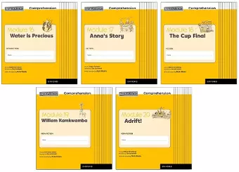 Read Write Inc. Comprehension: Modules 16-20 Class Pack of 50 (10 of each title) cover