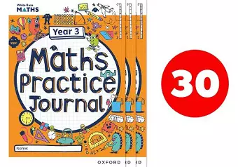 White Rose Maths Practice Journals Year 3 Workbooks: Pack of 30 cover