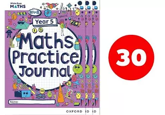 White Rose Maths Practice Journals Year 5 Workbooks: Pack of 30 cover