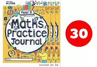 White Rose Maths Practice Journals Year 9 Workbooks: Pack of 30 cover