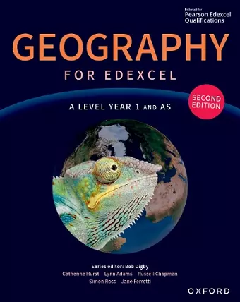 Geography for Edexcel A Level Year 1 and AS second edition Student Book cover