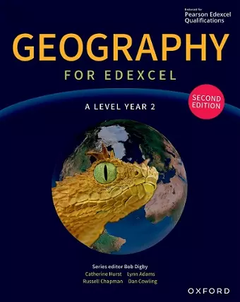 Geography for Edexcel A Level Year 2 second edition Student Book cover