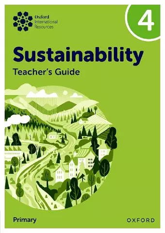 Oxford International Sustainability: Teacher's Guide 4 (Primary) cover