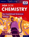 Oxford Smart AQA GCSE Sciences: Chemistry for Combined Science (Trilogy) Student Book cover