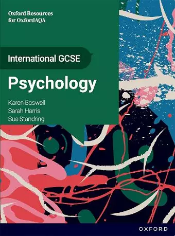 OxfordAQA International GCSE Psychology (9218): Student Book cover