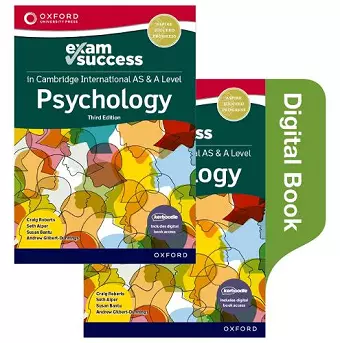 Cambridge International AS & A Level Psychology: Exam Success Third Edition (Print & Digital Book) cover