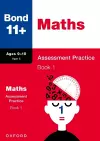 Bond 11+: Bond 11+ Maths Assessment Practice 9-10 Years Book 1 cover