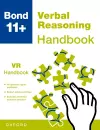 Bond 11+ Verbal Reasoning Handbook (for GL Assessment & other 11 plus exams) cover