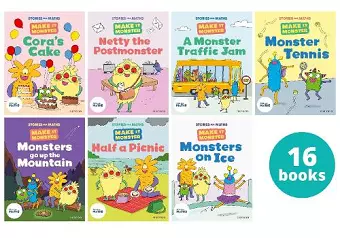 Stories for Maths: Make it Monsters Y1/P2 (16 book pack) cover