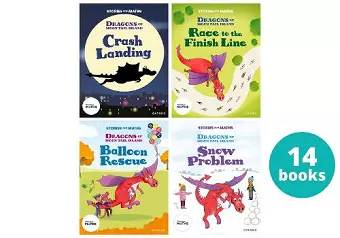 Stories for Maths: Oxford Reading Levels 7-8: Dragons of Moontail Island Y2/P3 (14 book pack) cover