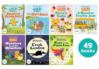 Stories for Maths: Picture bks to reinforce maths learning YR-Y2/P1-P3 49 bk pk cover