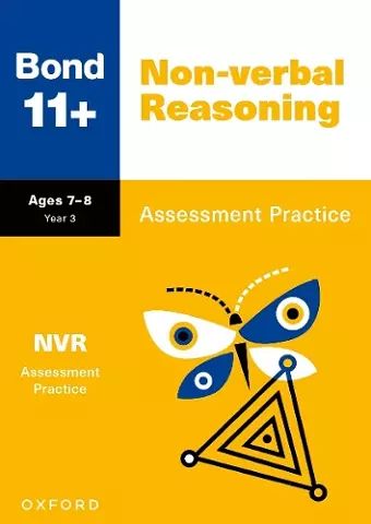 Bond 11+: Bond 11+ Non-verbal Reasoning Assessment Practice Age 7-8 cover