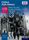 Oxford AQA History for A Level: Democracy and Nazism: Germany 1918-1945 Student Book Second Edition cover