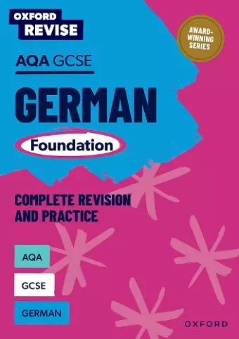 Oxford Revise: AQA GCSE German Foundation cover