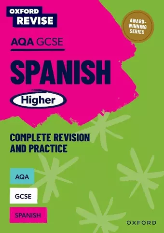 Oxford Revise: AQA GCSE Spanish Higher cover