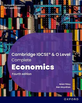 Cambridge IGCSE and O Level Complete Economics: Student Book cover