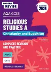 Oxford Revise: AQA GCSE Religious Studies A: Christianity and Buddhism (Exams from 2026) cover