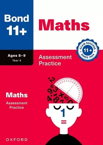 Bond 11+ Maths Assessment Practice Age 8-9 cover