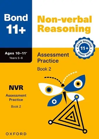 Bond 11+ Non-verbal Reasoning Assessment Practice Age 10-11+ Book 2 cover