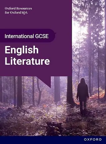 OxfordAQA International GCSE English Literature: Student Book cover