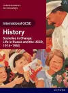 OxfordAQA International GCSE History (9245): Studies in Change: Life in Russia and the USSR, 1914-1953 Student Book cover