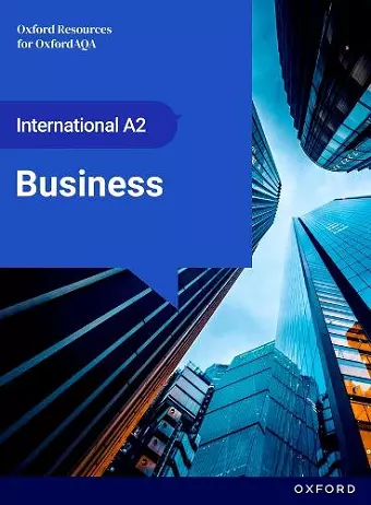 OxfordAQA International AS & A-level Business (9725): A2 Student Book cover