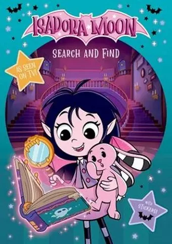 Isadora Moon: Search and Find Activity Book packed with puzzles, colouring, drawing, and stickers (as seen on TV) cover