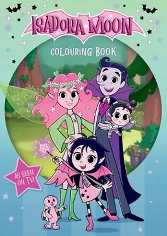 Isadora Moon Colouring Book, packed with colouring and drawing (as seen on TV) cover