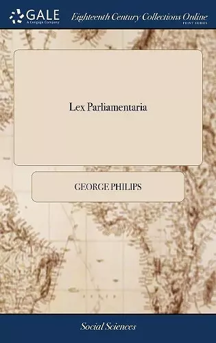 Lex Parliamentaria cover