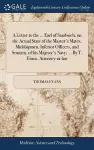 A Letter to the ... Earl of Sandwich, on the Actual State of the Master's Mates, Midshipmen, Inferior Officers, and Seamen, of his Majesty's Navy; ... By T. Evans, Attorney-at-law cover