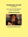 Ferdinando Carulli Book 3 Opus 130, 24 Little Bagatelles In Tablature and Modern Notation For Baritone Ukulele cover