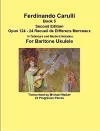 Ferdinando Carulli Book 5 Opus 124 - 24 Recueil de Differens Morceaux In Tablature and Modern Notation For Baritone Ukulele cover