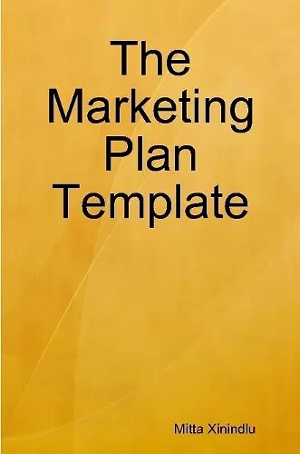 The Marketing Plan Template cover