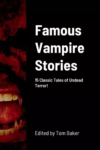 Famous Vampire Stories cover