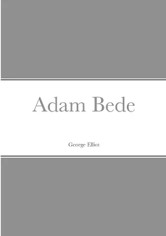 Adam Bede cover