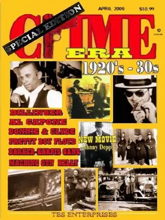 CRIME ERA 1920's - 30's SPECIAL EDITION cover