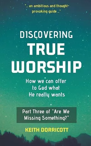 Discovering True Worship cover