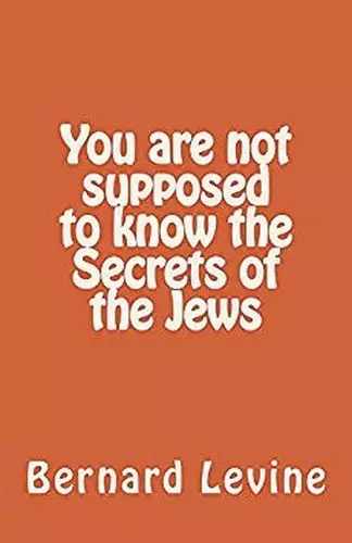 You Are Not Supposed to Know the Secrets of the Jews cover