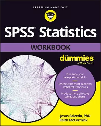 SPSS Statistics Workbook For Dummies cover