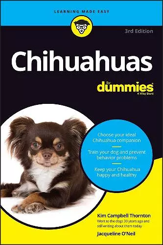 Chihuahuas For Dummies cover