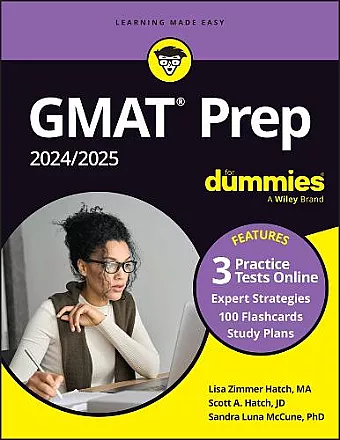 GMAT Prep 2024/2025 For Dummies with Online Practice (GMAT Focus Edition) cover
