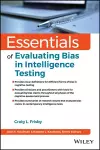 Essentials of Evaluating Bias in Intelligence Testing cover