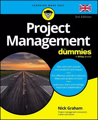 Project Management For Dummies - UK cover