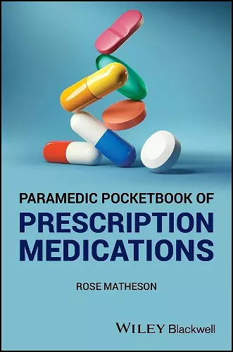 Paramedic Pocketbook of Prescription Medications cover